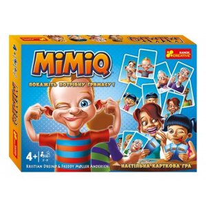 Настільна карткова гра. Mimiq (Ranok-Creative)