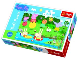 Пазли Улюблені канікули. Свинка Пеппа. Peppa Pig (60 ел.) 17326 (Trefl)