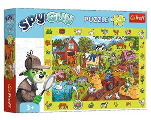Пазли Spy Guy. Шпигун. Ферма (24 ел.) 15589 (Trefl)