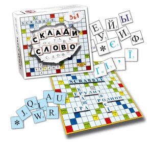 Настільна гра Склади слово. Ерудит. Scrabble. MKM0316 (Талант)