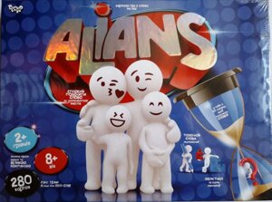 Настільна гра на годину в слова «Alians» (Danko Toys)