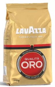 Кава зернова Lavazza Qualita Oro (пакет) 1000g