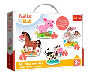 Пазли Baby Classic. На фермі 36127 (Trefl)
