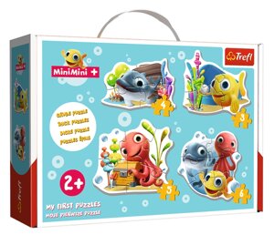 Пазли Baby Puzzle. Маленька рибка та друзі. MiniMini (18 ел.) 36125 (Trefl)