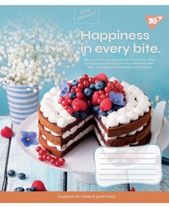 Зошит у клітинку 48арк. 766442 серія "Desserts" (YES) (10 шт. в уп.)