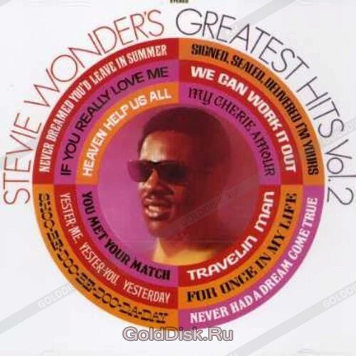 СD-диск Stevie Wonder - Greatest Hits Vol.2 ##от компании## СТРОДО - ##фото## 1
