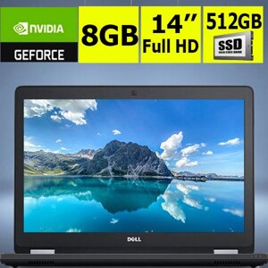 Ноутбук Dell Latitude E7450 i7-5600U (Nvidia GeForce 840M 2GB) 8Gb/512SSD 14"