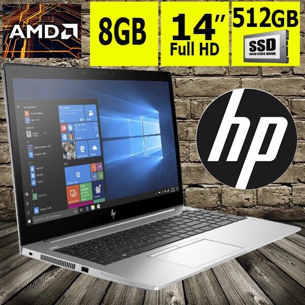 Ноутбук HP EliteBook 745 G6 AMD Ryzen 3 PRO 3300U (AMD Radeon Vega 6 Graphics 2GB) 8Gb/512SSD від компанії Uplanshet - фото 1