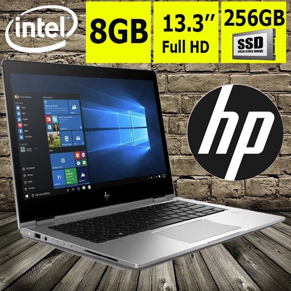 Ноутбук HP EliteBook X360 13.3" 1030 G2 i5-7200u 8Gb/256SSD від компанії Uplanshet - фото 1