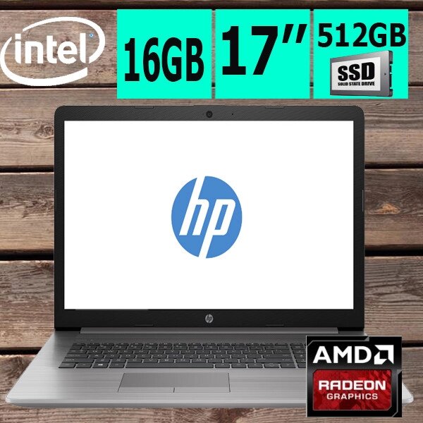 Ноутбук HP ProBook 470 G7 Intel Core I7-10510U (AMD Radeon 530 2GB) 17'' 16GB DDR4 512GB SSD від компанії Uplanshet - фото 1