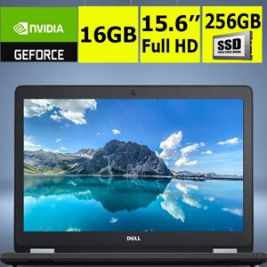 Ноутбук Dell Latitude E5550 I5-5300U (Nvidia GeForce 830M 2GB) 16Gb/256SSD 15.6"