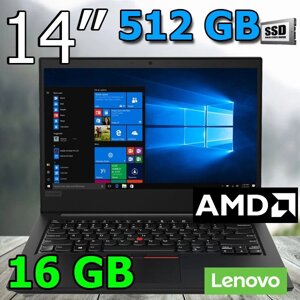 Ноутбук Lenovo ThinkPad E495 AMD Ryzen 5 3500U (AMD Radeon RX Vega 8 2Gb) 16Gb/512Gb SSD 14"