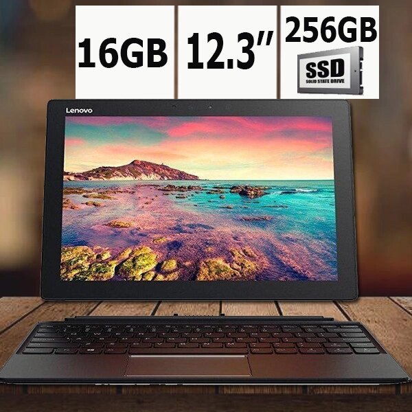 Планшет- ноутбук Lenovo IdeaPad Miix 720-12IKB 2-in-1 i7-7500U 16Gb/256SSD 12.3" (2880х1920) від компанії Uplanshet - фото 1