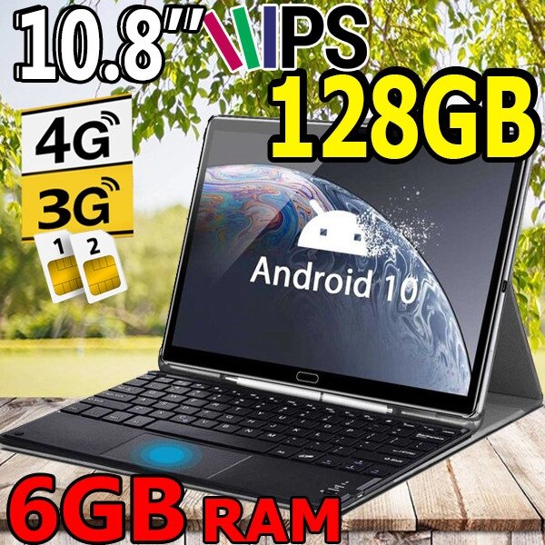 Планшет-ноутбук ! Монстр Aoyodkg M6 10.8 IPS 6GB/128GB 2 sim c 3G/4G + Bluetooth КЛАВІАТУРА (БЕЗ ТАЧА) від компанії Uplanshet - фото 1