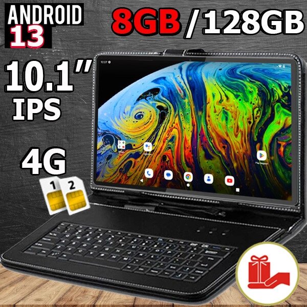 Планшет-телефон Adronix X10 Plus LTE  8/128 DUAL SIM 10.1" IPS FULL HD 1920x1200+Чехол-клавіатура від компанії Uplanshet - фото 1