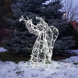 Ангел різдвяний 120 см LED гірлянда 100 лампочок Гранд Презент 220230
