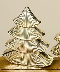 Декор ялинка золота кераміка h20см Гранд Презент 1007286