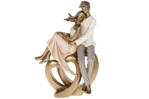 Декоративна статуетка Закохані серця 23.5 см Гранд Презент K07-114