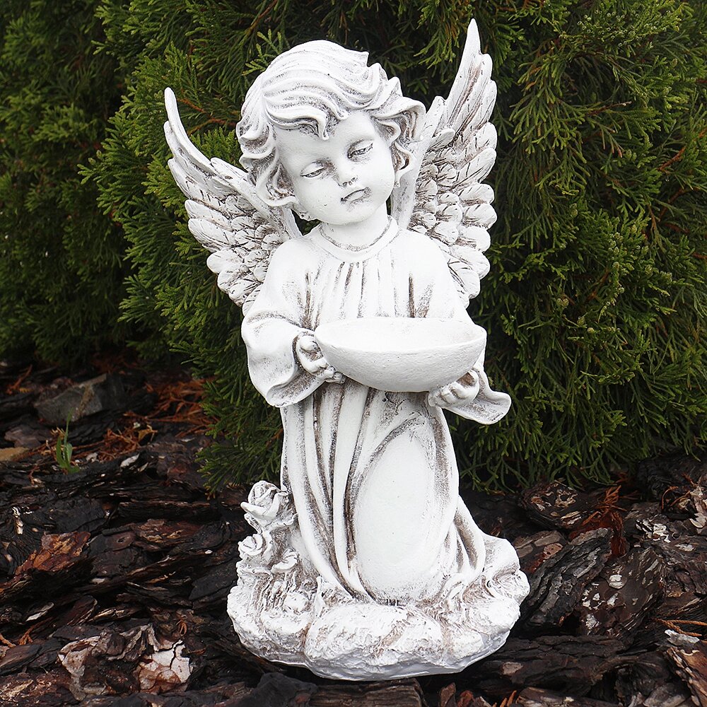 Ангел з піалою світиться 34 см Гранд Презент СП502-4 св - розпродаж