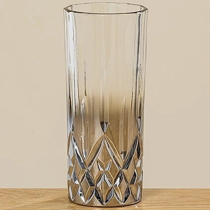 Склянка Медісон срібне скло h15см Гранд Презент 1008756 - характеристики