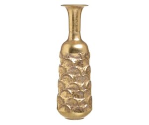 Висока ваза металева золота Гранд Презент 81225