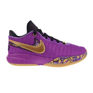 Підліткові баскетбольні кросівки Nike LeBron XX (20) Vivid Purple