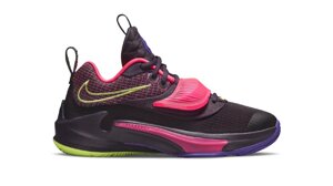 Підліткові баскетбольні кросівки Nike Zoom Freak 3 Green Pink Purple