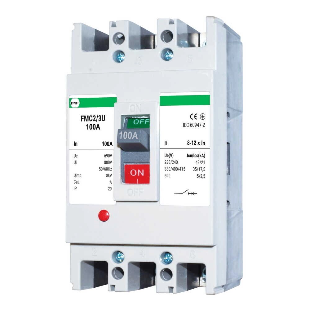 Автоматичний вимикач Промфактор FMC2/3U 100А 8-12In ( FMC23U0100 ) від компанії ТД "Електростар" - фото 1