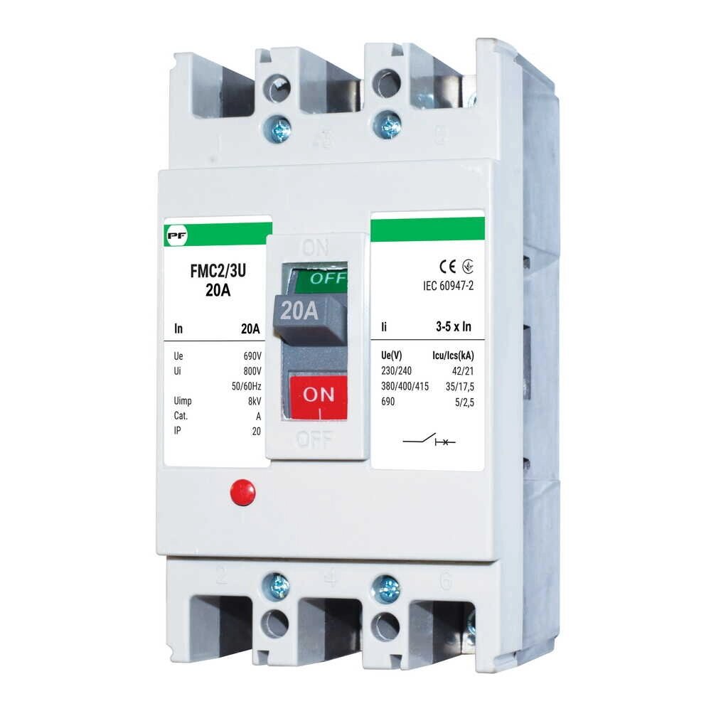 Автоматичний вимикач Промфактор FMC2/3U 20А 3-5In ( FMC23U0020/5 ) від компанії ТД "Електростар" - фото 1