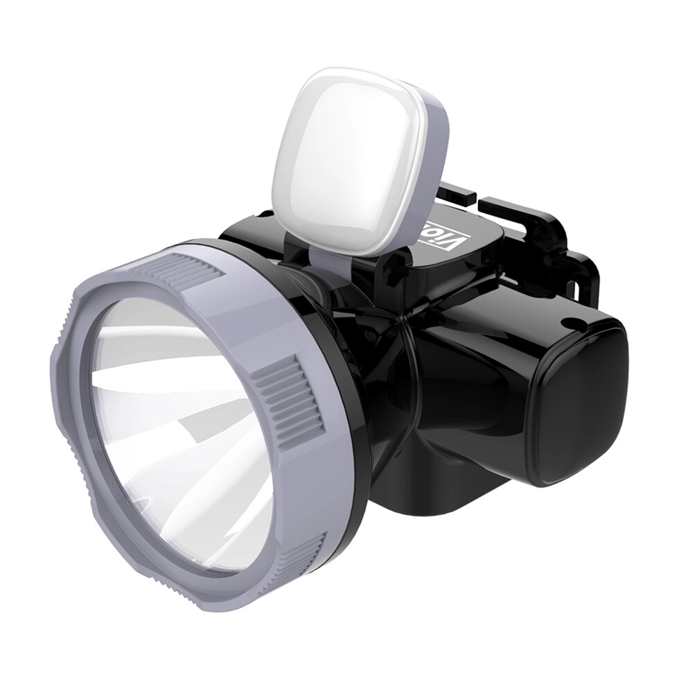 LED ліхтар акумуляторний налобний BIKER VIOLUX 3W 210Lm від компанії ТД "Електростар" - фото 1