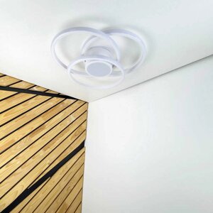 Світильник LED smart FORSAGE+пульт круг 100W 3000-5000K IP20 білий