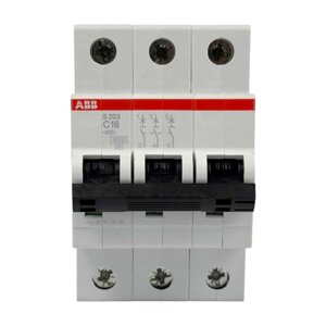 Автоматичний вимикач ABB S203-C16