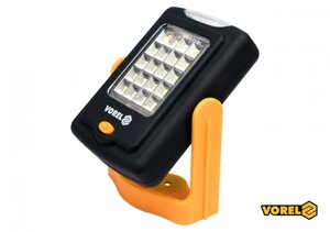 Світлодіодний світлодіодний світлодіод Vorel 20+3 LED 3*AAA, Magnet, Hook 82730