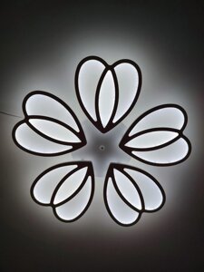 Smart - люстра LED акрилова 87-19307/5 WH з пультом, 200Вт