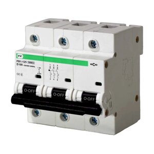 Автоматичний вимикач Промфактор FB1-125 ECO 3Р D100