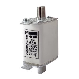 Запобіжник NF00 63A Промфактор