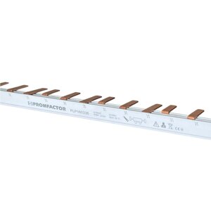 Гребінчата шина з'єднувальна PIN 3p 125A 36 модулі Промфактор