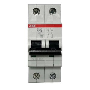 Автоматичний вимикач ABB S202-C63