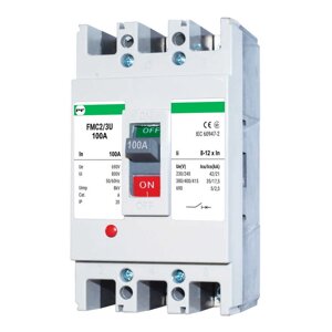 Автоматичний вимикач Промфактор FMC2/3U 100А 8-12In