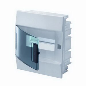 Бокс пластиковий АББ Mistral на 8 модулів внутрішній з клемою