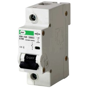 Автоматичний вимикач Промфактор FB1-125 ECO 1Р C100