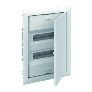 Бокс пластиковий AББ UK624E3 на 24 модулі внутрішній з клемами