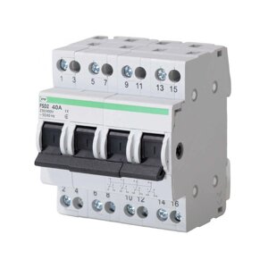 Перемикач навантаження 4p 40А 1-0-2 FSD2 Промфактор