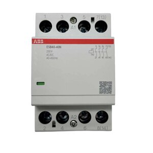 Контактор модульний ABB 4p 40А 230В AC/DC ESB40-40N-06 