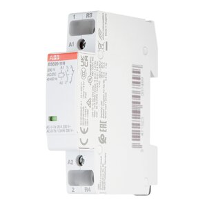 Контактор модульний ABB 2p 20А 230В AC/DC ESB20-11N-06