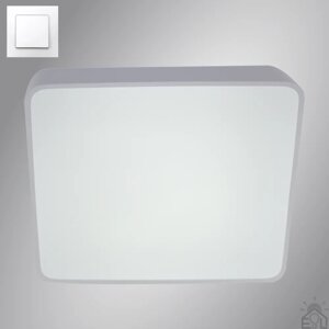 Керована світлодіодна люстра ONIX 60W S-ON/OFF-450х450х60-WHITE/WHITE-220-IP20