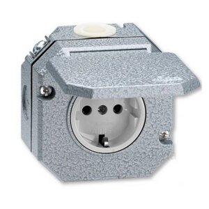 Розетка Garant з кришкою 1-на IP55