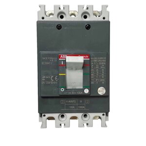 Автоматичний вимикач ABB A1B 100A FORMULA 3P FF