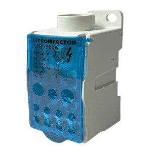 Колодка клемна розподільча 12р 500А ПФ