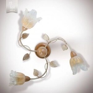 Люстра 444 серии "Лист яблони"